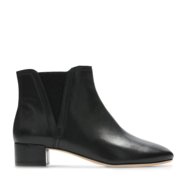 Clarks Womens Orabella Ruby Ankle Boots Black | UK-8472530